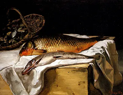 Still Life with Fish Frederic Bazille